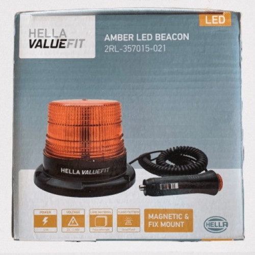 STROBE LIGHT HELLA LED BEACON 12V - 80V STROBE LIGHT HELLA LED BEACON 12V - 80V